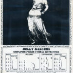 Jamila presented her finger cymbal method in a poster form so that dancers could tack the resource to the wall as a guide when practicing.