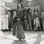 Darius performing the tray dance with Bal Anat