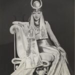 Claudette Colbert in the film Cleopatra (1934) directed by Cecil B. DeMille