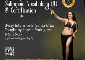 Salimpour Step Vocabulary (J1) 3-day workshop with Janelle Rodriguez